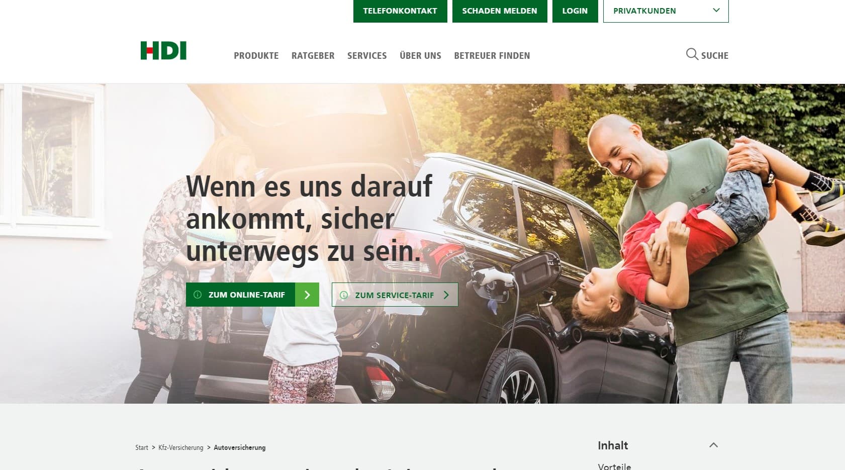 HDI Zweitwagenversicherung Test & Tarife (2024)
